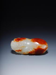和田玉籽料貔貅,尺寸: 7.1×3.5×2.8厘米重量110.2克